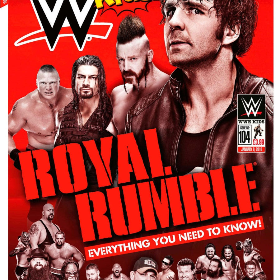 WWE Kids UK Magazine Volume 104 Magazine PWcatalog