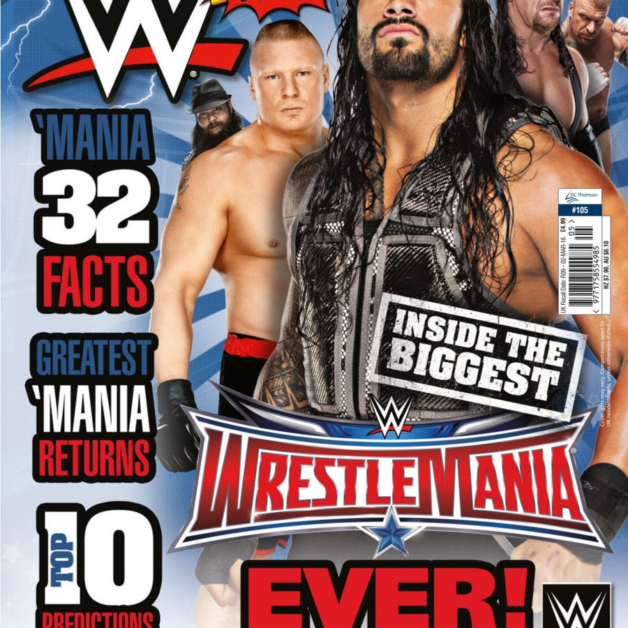 WWE Kids UK Magazine Volume 105 Magazine PWcatalog
