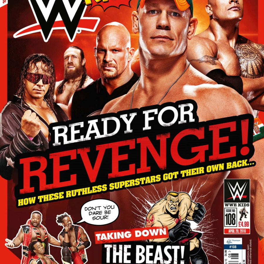 WWE Kids UK Magazine Volume 108 Magazine PWcatalog