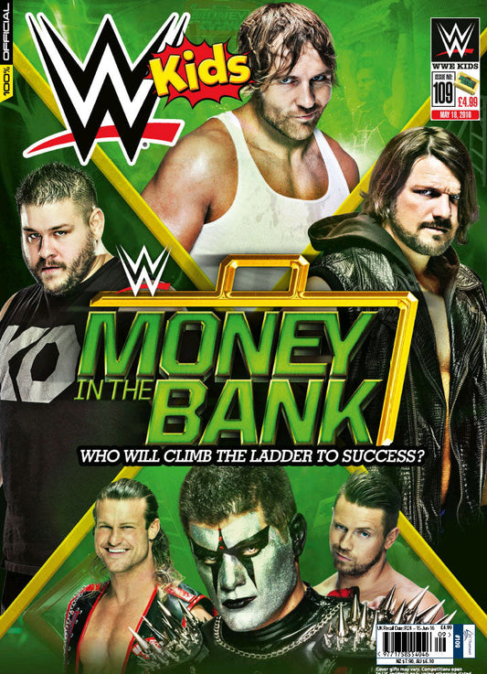 WWE Kids UK Magazine Volume 109