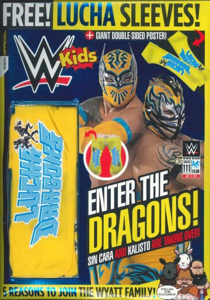 WWE Kids UK Magazine Volume 111