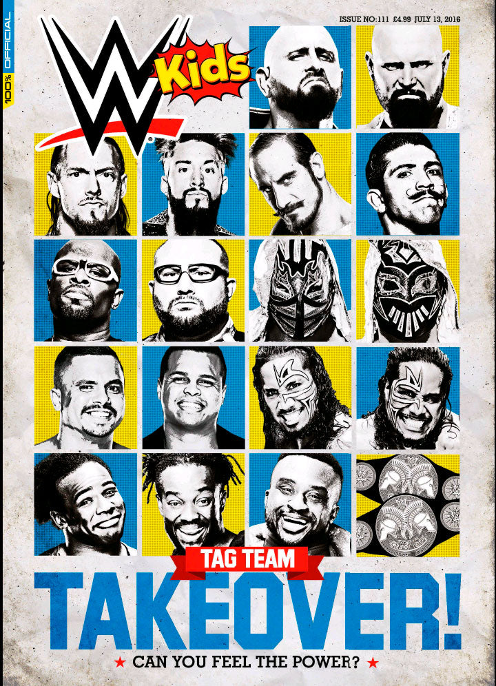 WWE Kids UK Magazine Volume 111b