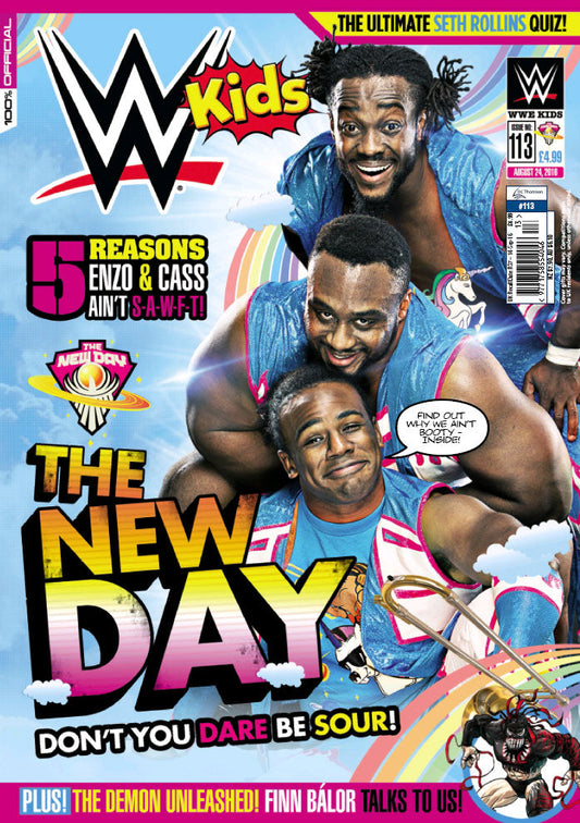 WWE Kids UK Magazine Volume 113