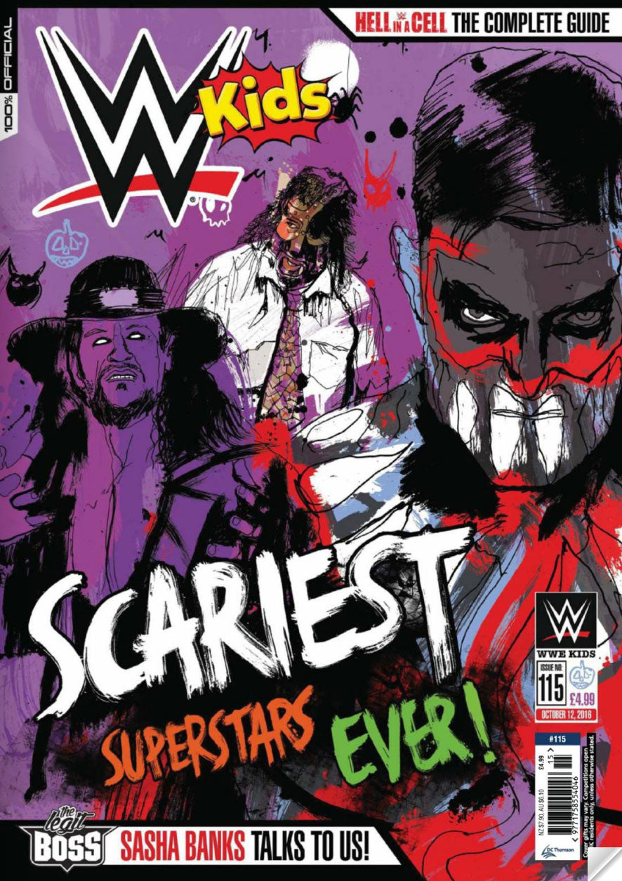 WWE Kids UK Magazine Volume 115