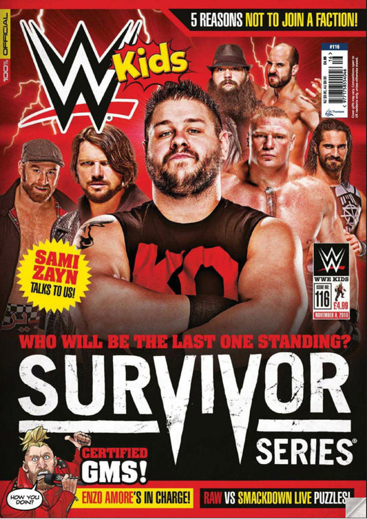 WWE Kids UK Magazine Volume 116