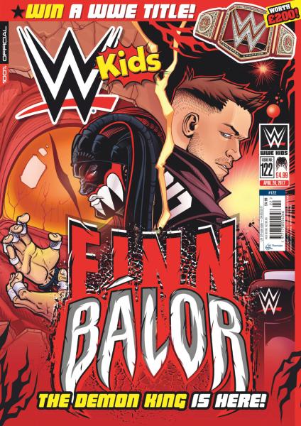 WWE Kids UK Magazine Volume 122