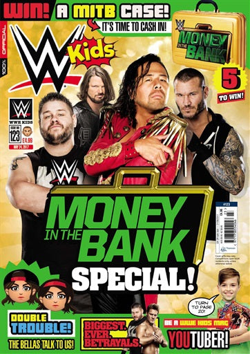 WWE Kids UK Magazine Volume 123