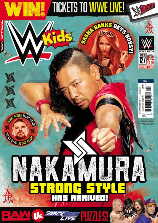 WWE Kids UK Magazine Volume 127