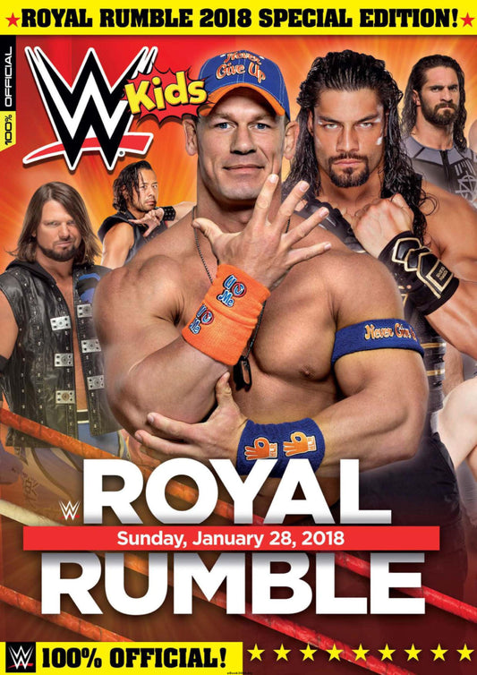 WWE Kids UK Magazine Volume 131