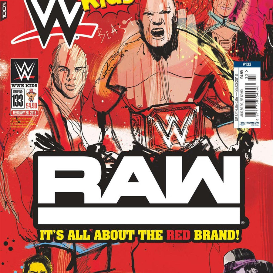 WWE Kids UK Magazine Volume 133 Magazine PWcatalog