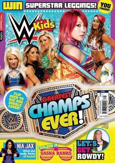 WWE Kids UK Magazine Volume 135b