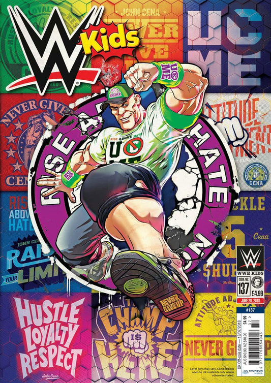 WWE Kids UK Magazine Volume 137