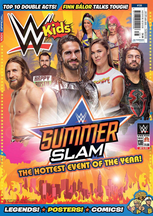 WWE Kids UK Magazine Volume 138