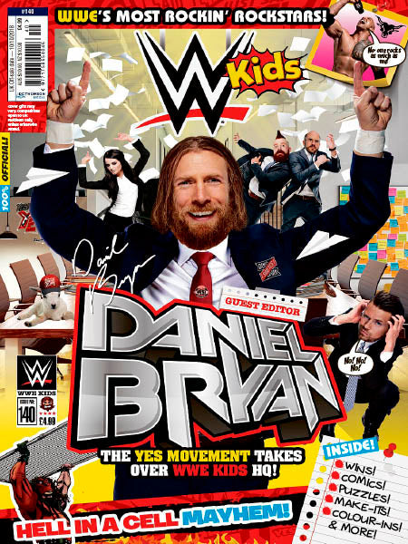 WWE Kids UK Magazine Volume 140