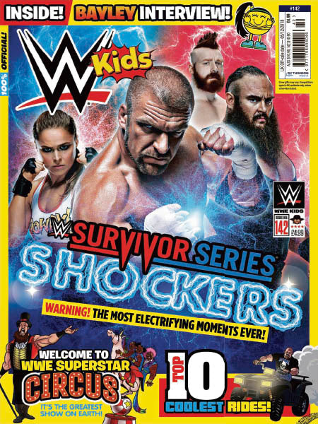 WWE Kids UK Magazine Volume 142