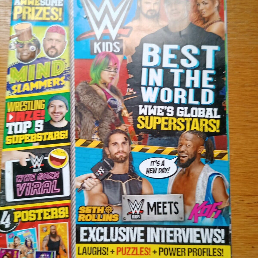 WWE Kids UK Magazine Volume 145 Magazine PWcatalog