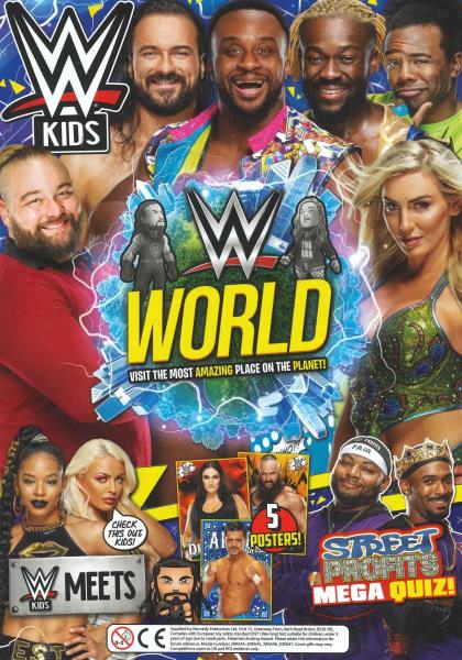 WWE Kids UK Magazine Volume 163