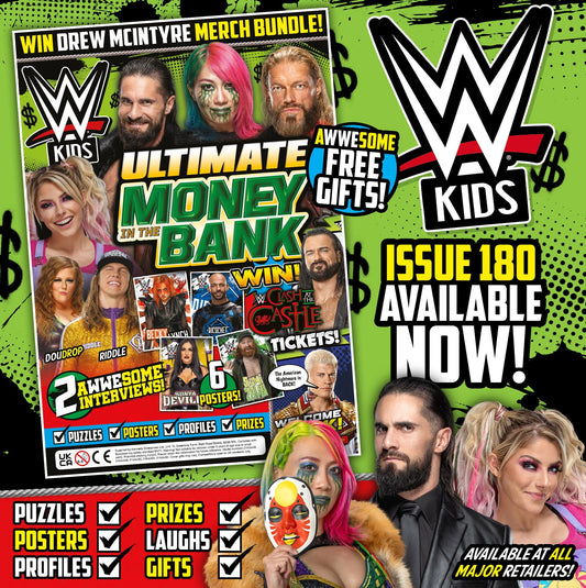 WWE Kids UK Magazine Volume 180