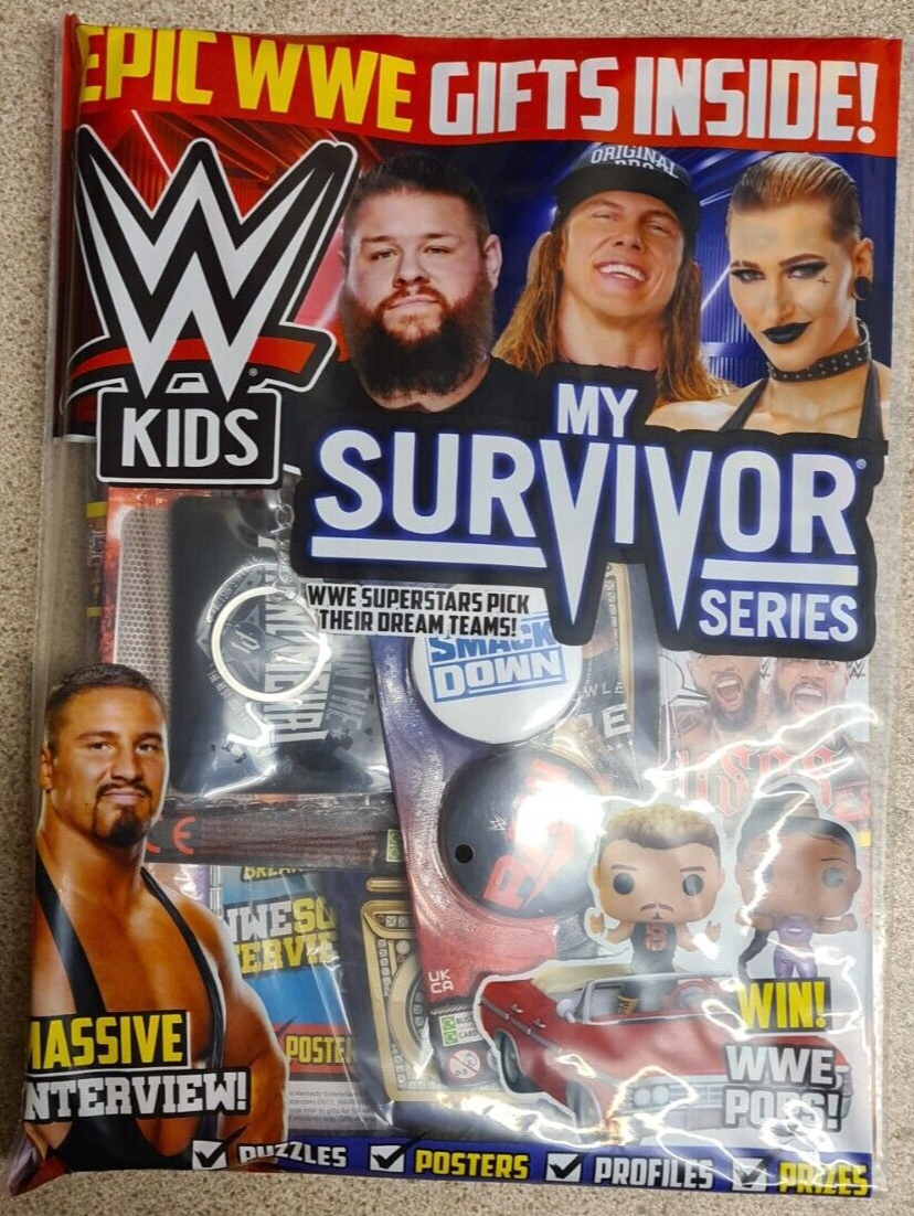 WWE Kids UK Magazine Volume 184