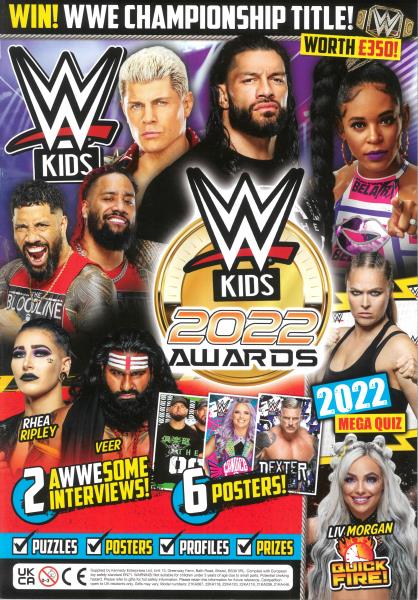 WWE Kids UK Magazine Volume 185