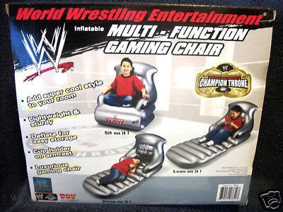 WWE Multi function gaming chair inflatable