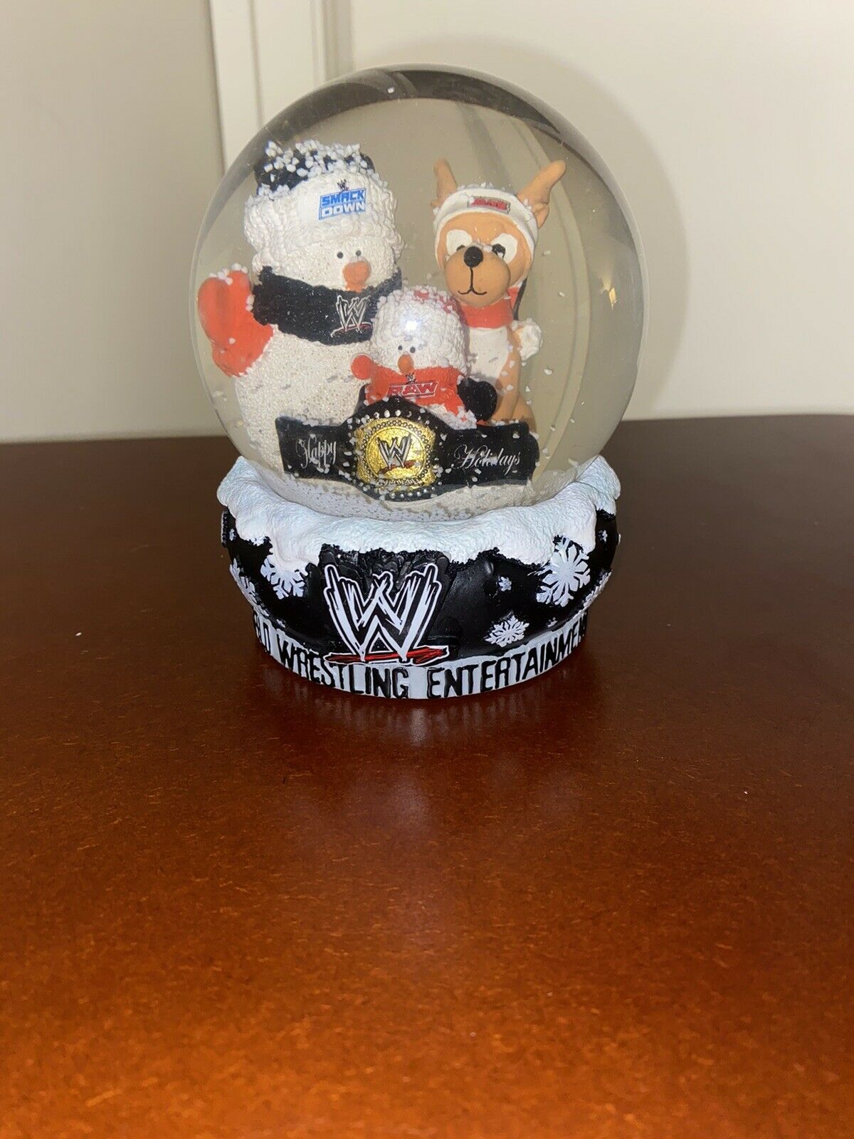 WWE Snow Globe