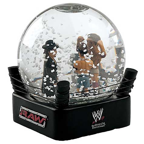 WWE Snow Globe Undertaker, Batista & John Cena