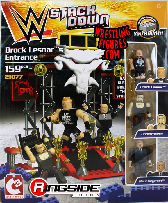 WWE StackDown - Brock Lesnar's Entrance Pwcatalog