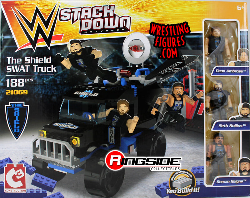 WWE Stackdown - The Shield SWAT Truck Pwcatalog