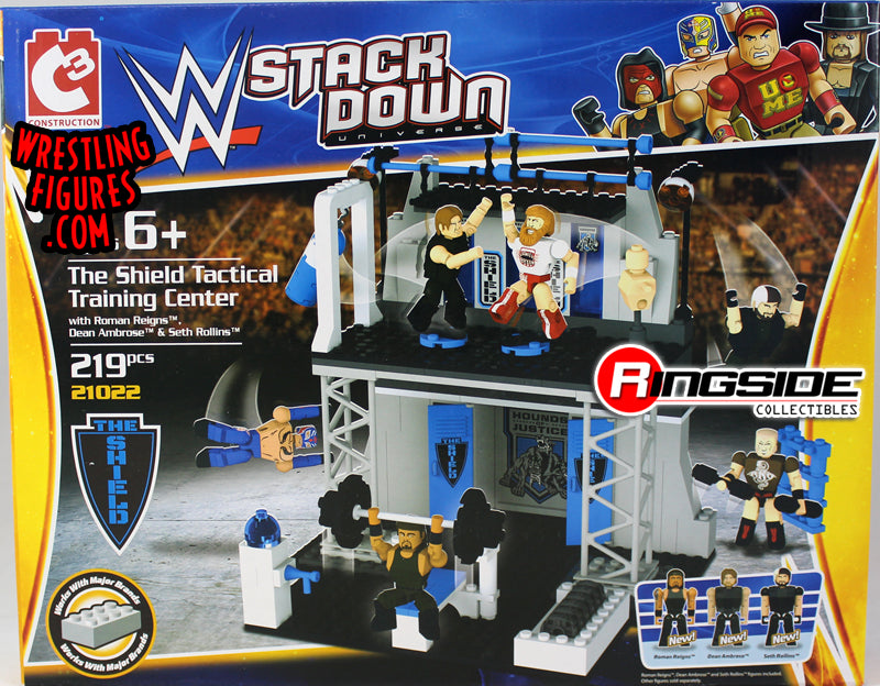 WWE StackDown - The Shield Tactical Training Center Pwcatalog