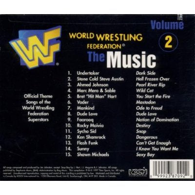 WWE The Music Vol. 2 1997