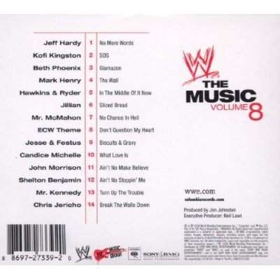 WWE The Music, Vol. 8 2008