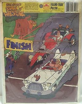 Rock & Wrestling Puzzle Hulk Hogan, Rowdy Piper & the Iron Sheik