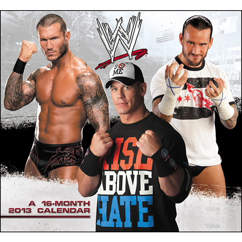 WWE 2013 Wall Calendar Pwcatalog