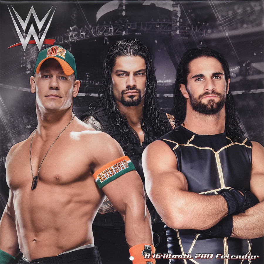 WWE 2017 Calendar Pwcatalog