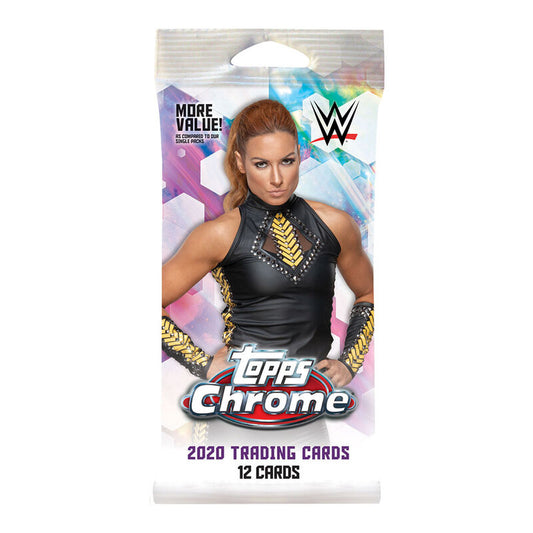 WWE 2020 Chrome Topps Cards Fat Pack