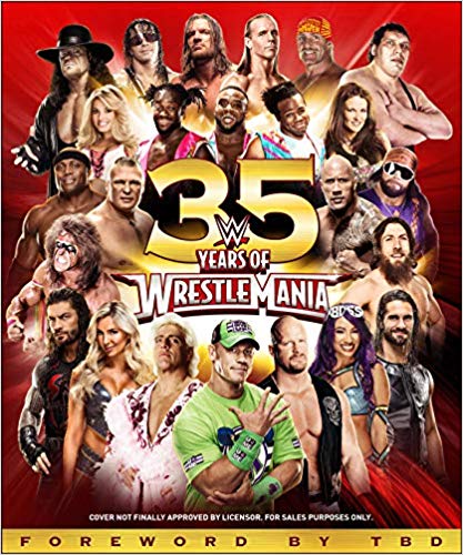 35 Years of WrestleMania Books PWcatalog