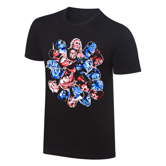 WWE Brand Extension Rob Schamberger Art Print T-Shirt