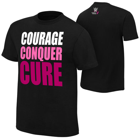 WWE Courage Conquer Cure T-Shirt Pwcatalog