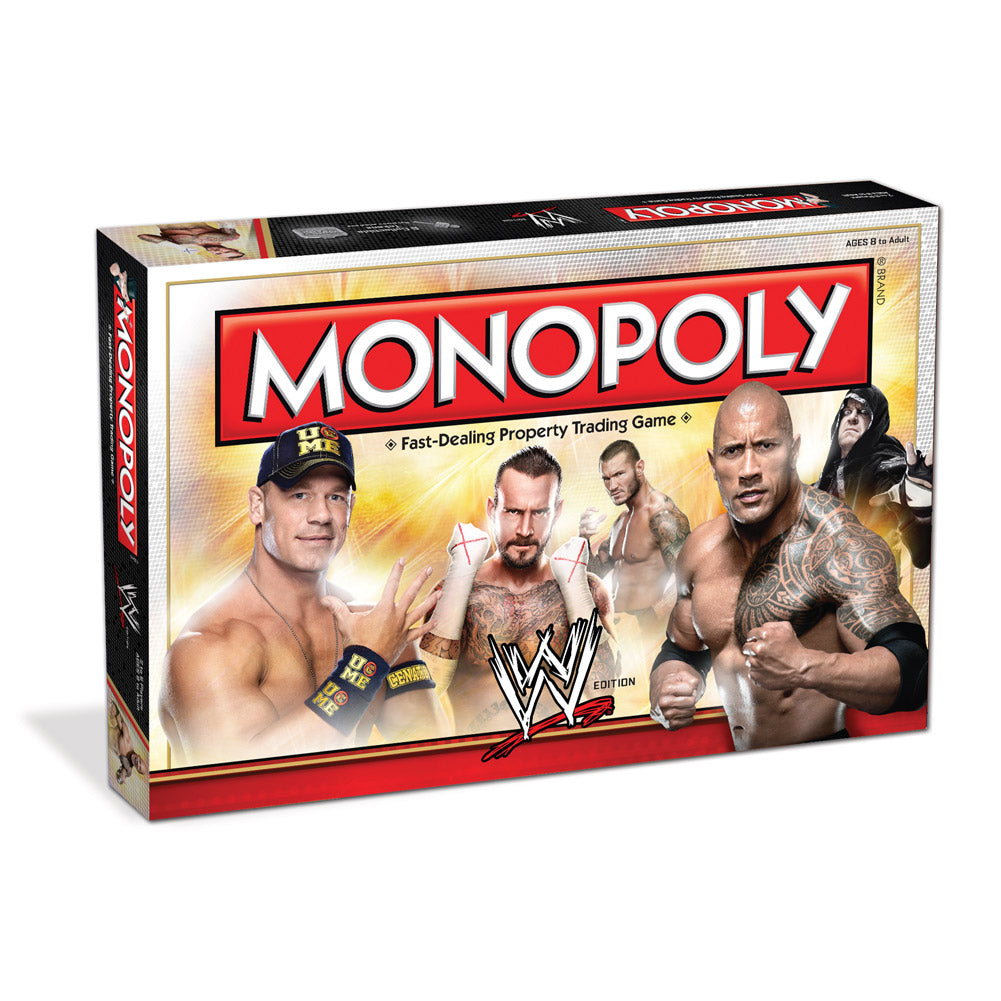 WWE Edition Monopoly Board Game Pwcatalog