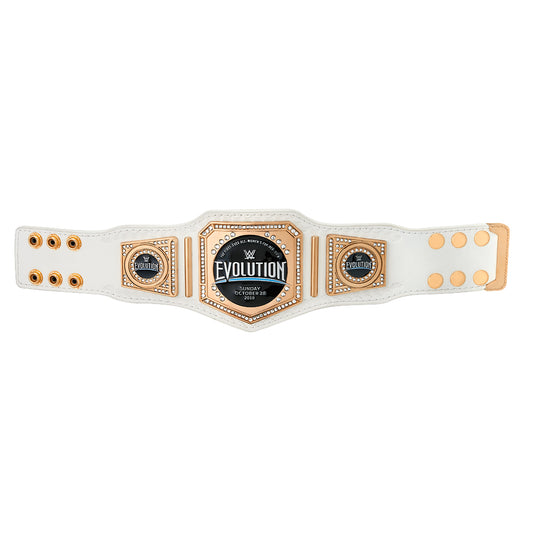 WWE Evolution 2018 Championship Mini Replica Title