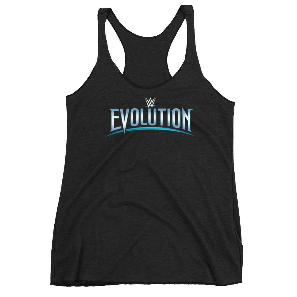 WWE Evolution 2018 Logo Women's Racerback Tank Top Pwcatalog