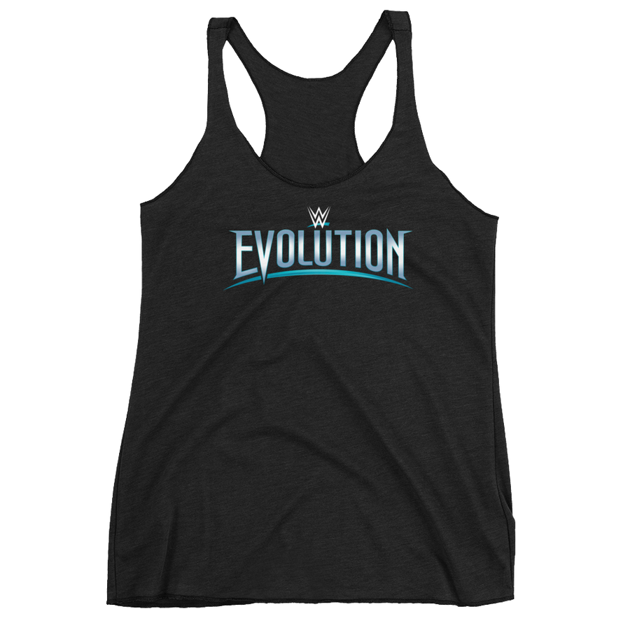 WWE Evolution 2018 Logo Women's Racerback Tank Top Pwcatalog