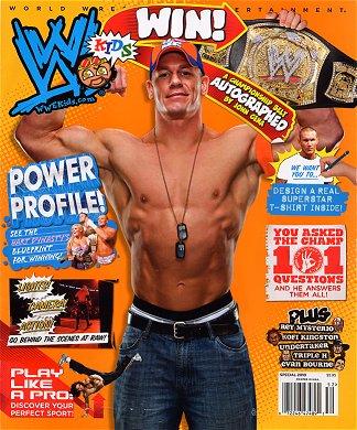 WWE Kids September 2010 Magazine PWcatalog