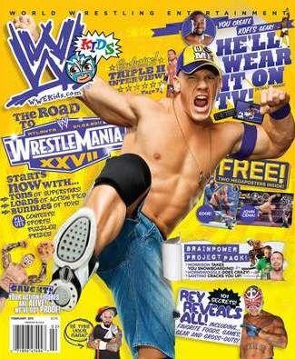 WWE Kids February 2011 Magazine PWcatalog