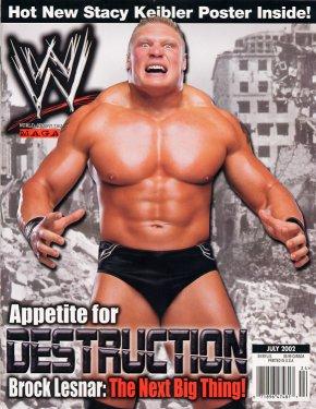 WWE Magazine July 2002