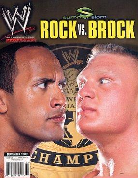 WWE Magazine September 2002 Magazine PWcatalog