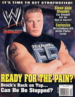 WWE Magazine June 2003