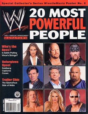 WWE Magazine December 2003