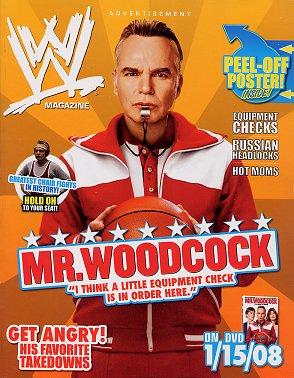 WWE Magazine February 2008 subscribers only promotional cover Magazine PWcatalog